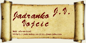 Jadranko Vojčić vizit kartica